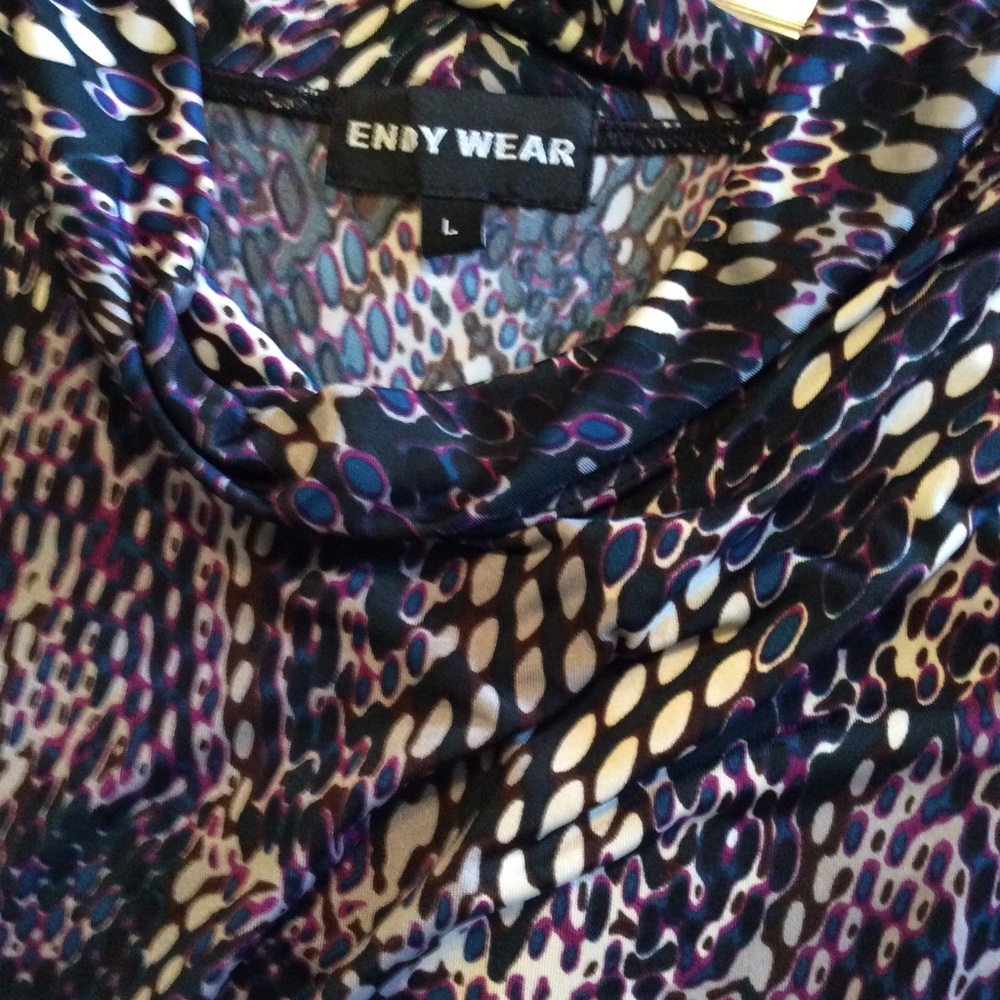Soft flowing top that has been cared for.